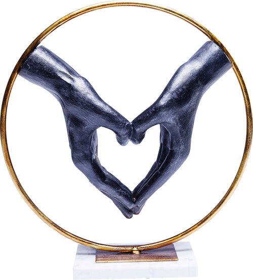 Kare - Deco Object Elements Heart Hand 33cm