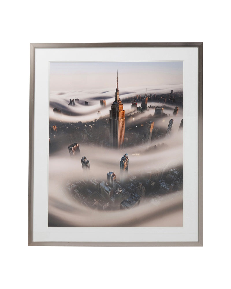 Kare - Picture Frame NY Storm 90x100cm