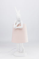 Kare - Table Lamp Animal Rabbit White 68cm