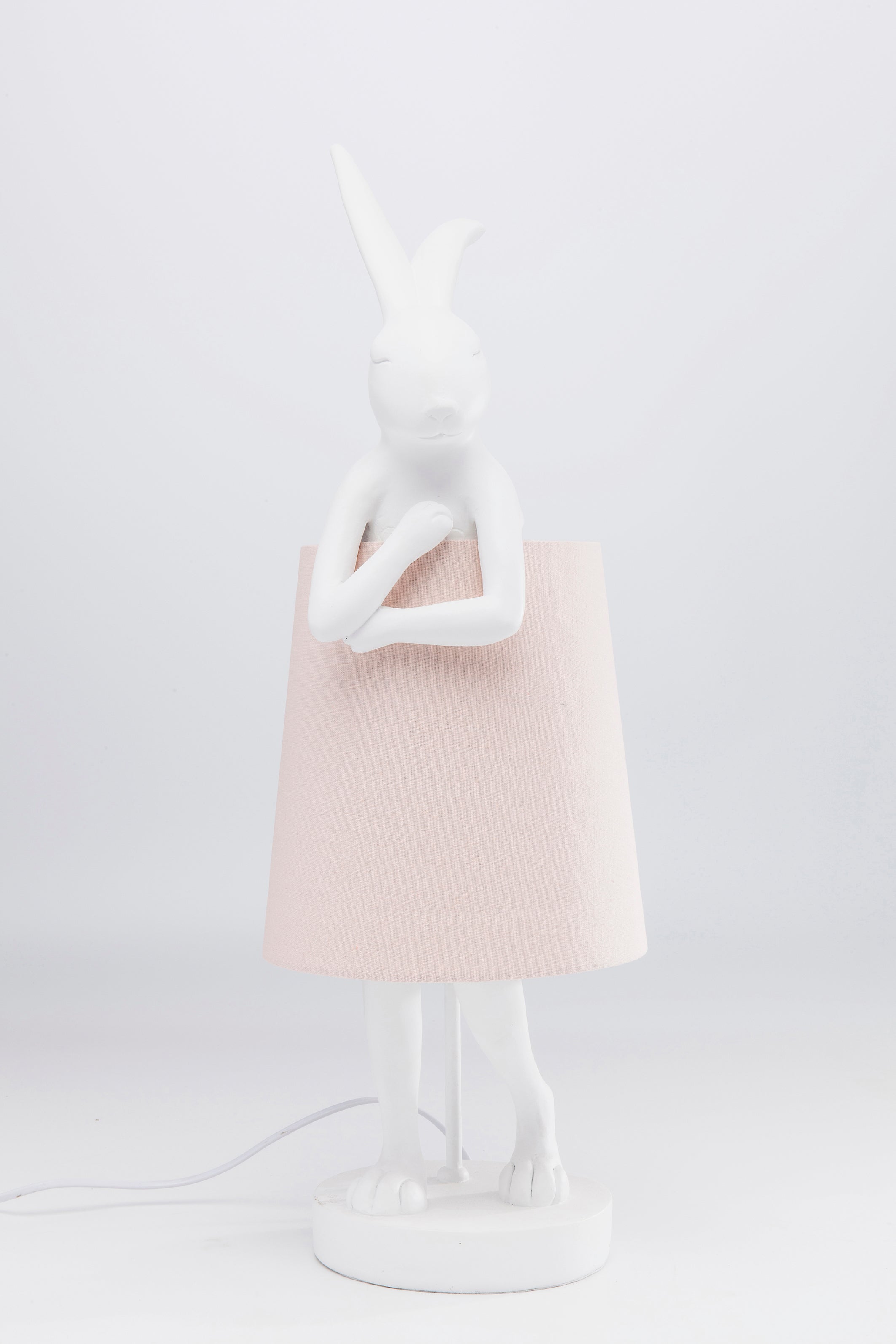 Kare - Table Lamp Animal Rabbit White 68cm
