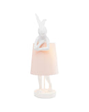 Kare - Table Lamp Animal Rabbit White 68cm