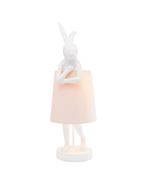 Kare - Table Lamp Animal Rabbit White 68cm