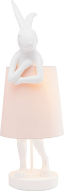 Kare - Table Lamp Animal Rabbit White 68cm