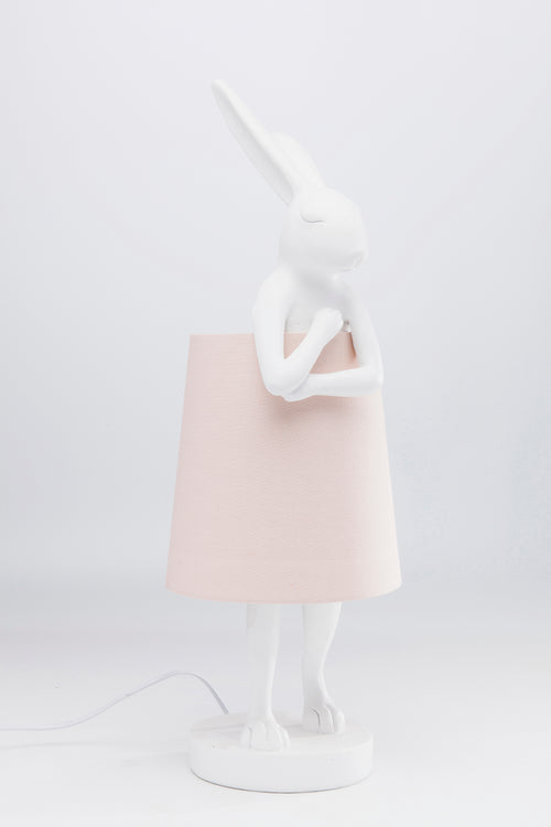 Kare - Table Lamp Animal Rabbit White 68cm