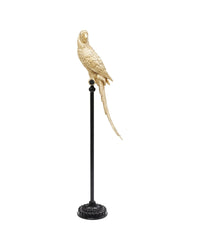 Kare - Deco Figurine Parrot Gold 116cm