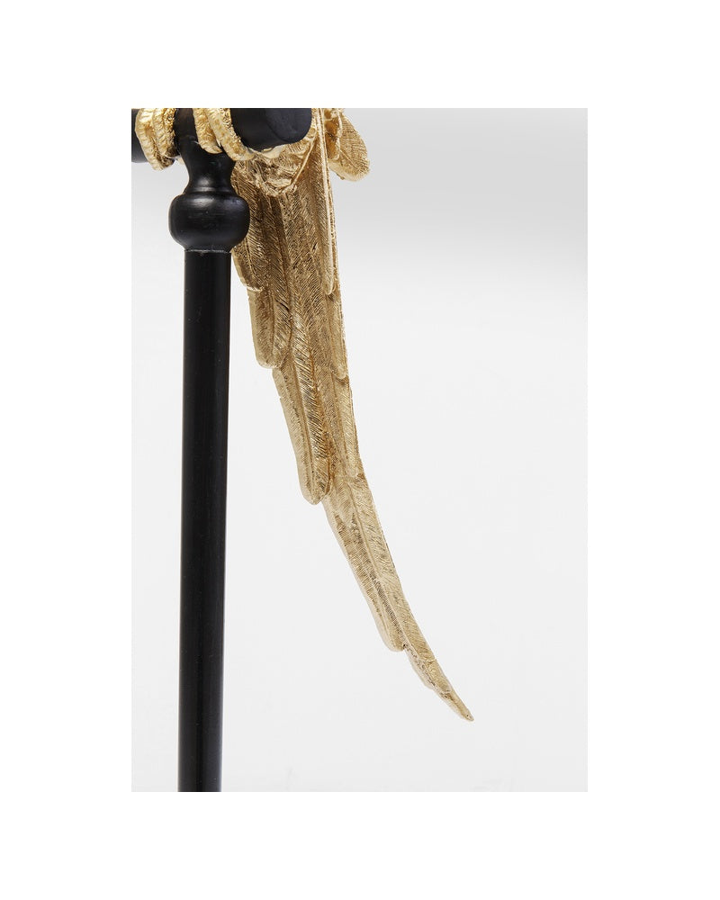 Kare - Deco Figurine Parrot Gold 116cm