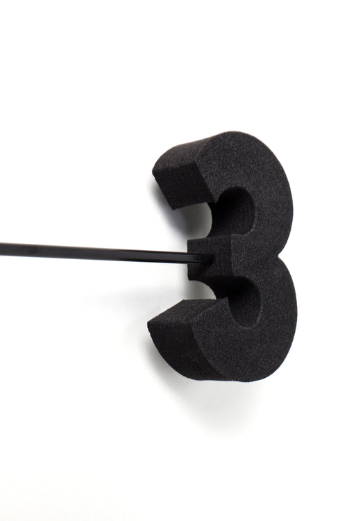 Kare - Wall Clock Like Umbrella Black