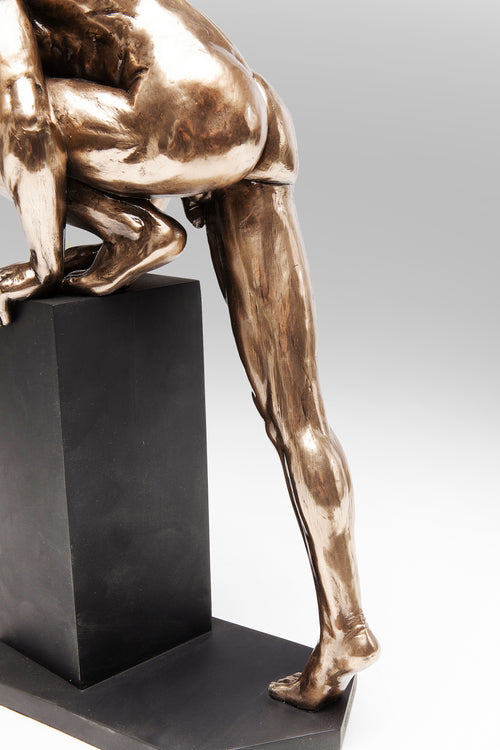 Kare - Deco Object Nude Man Stand Bronze 35cm