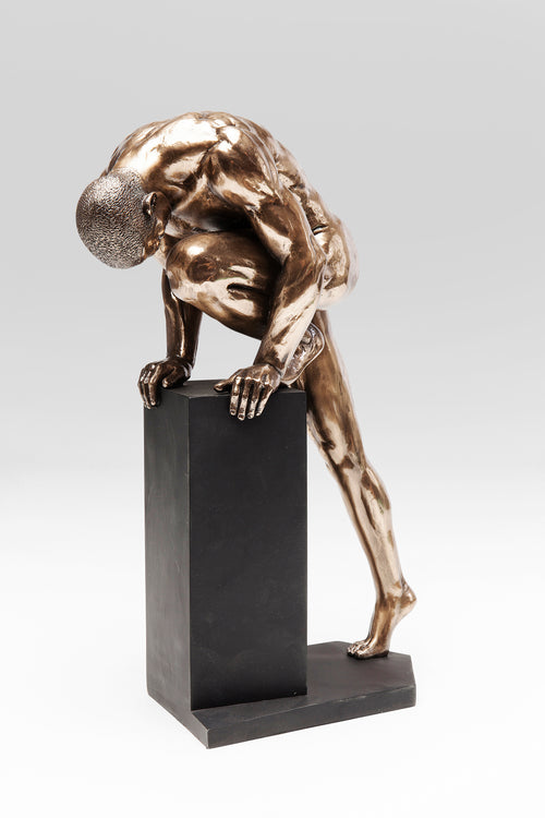 Kare - Deco Object Nude Man Stand Bronze 35cm