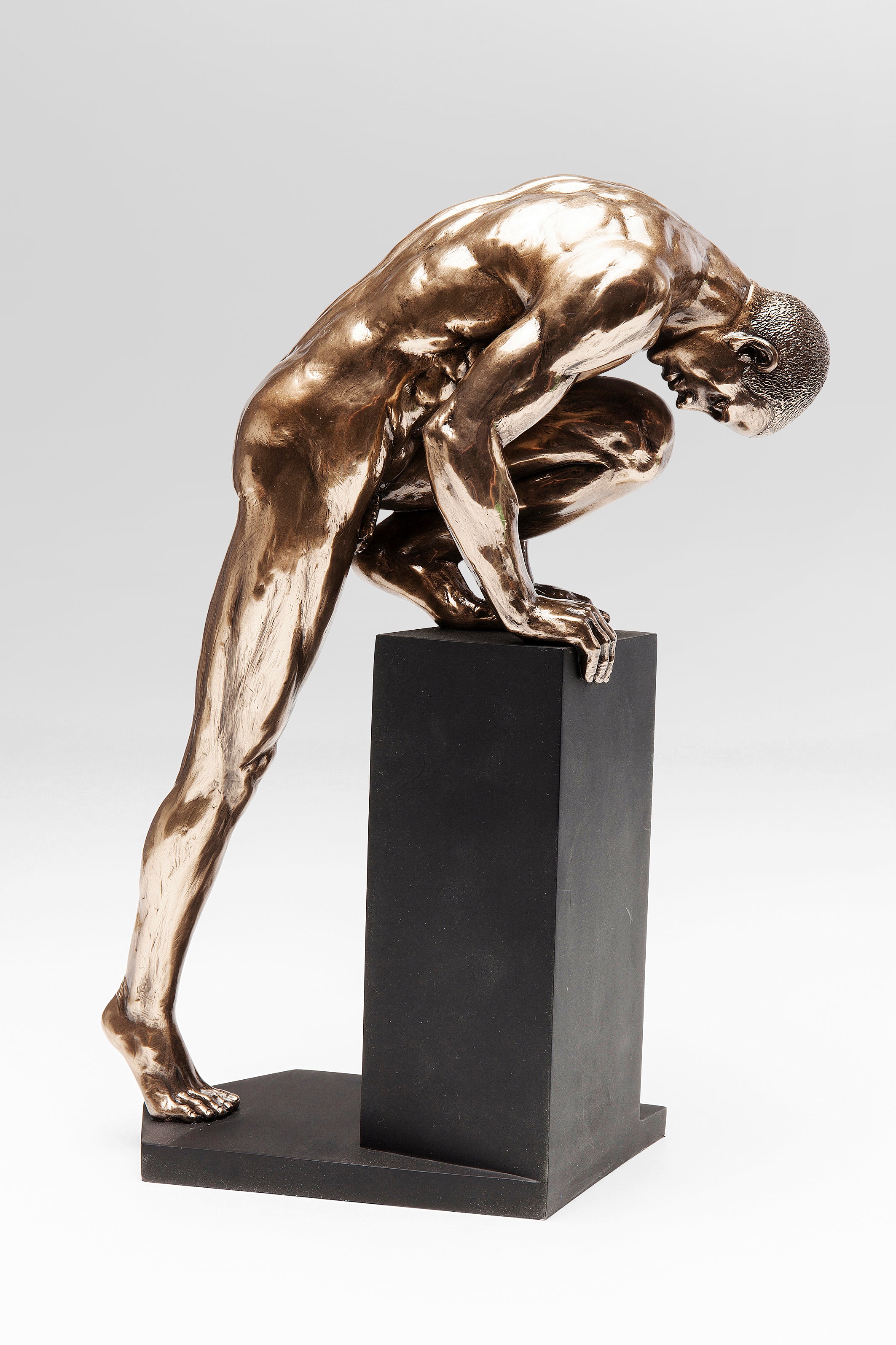 Kare - Deco Object Nude Man Stand Bronze 35cm