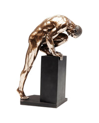 Kare - Deco Object Nude Man Stand Bronze 35cm