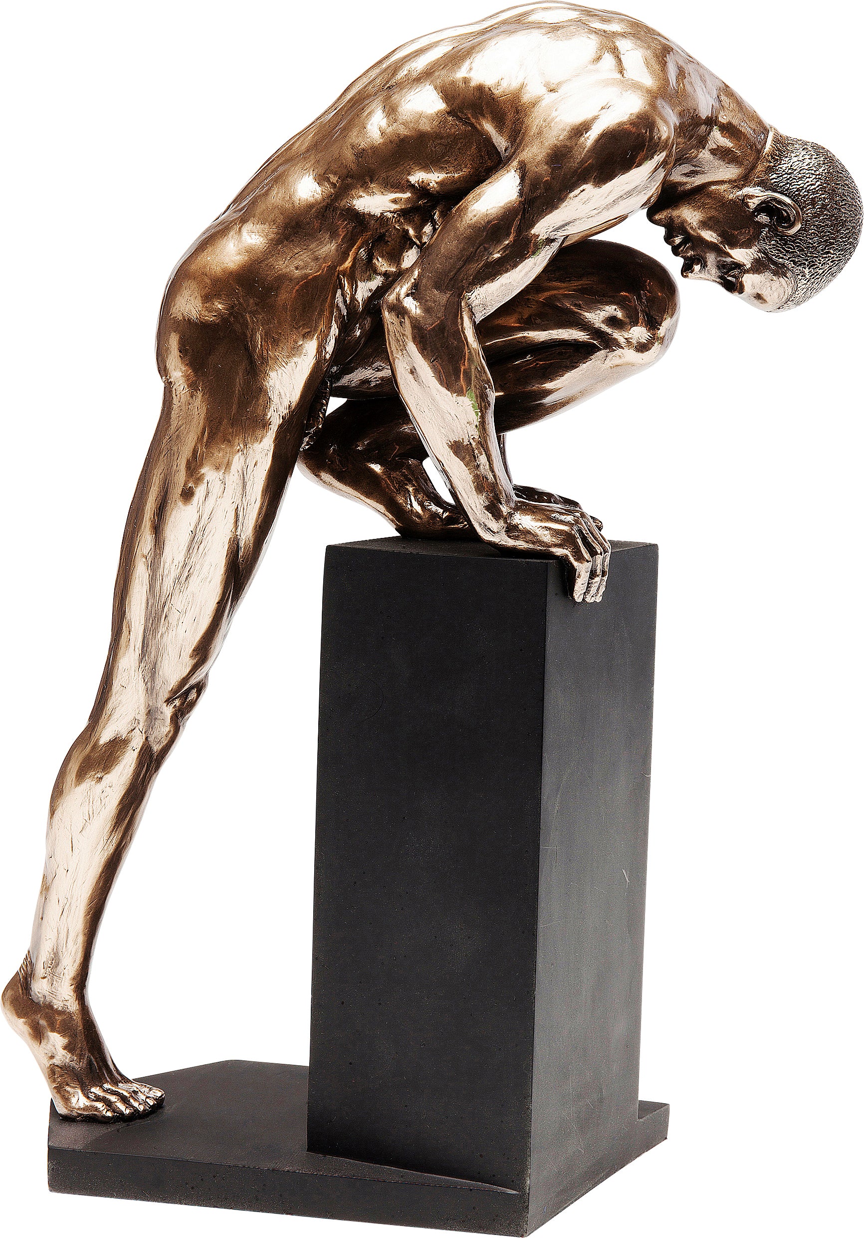 Kare - Deco Object Nude Man Stand Bronze 35cm