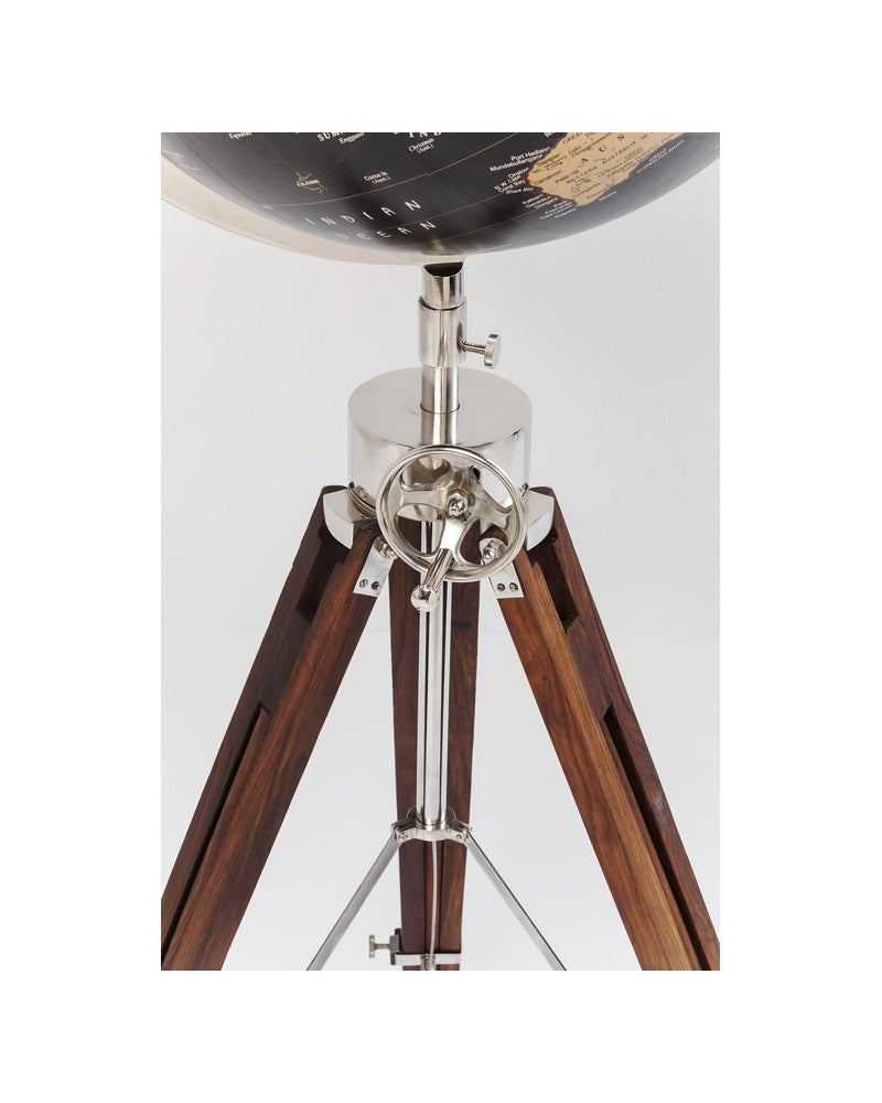 Kare - Deco Object Globe Earth Black