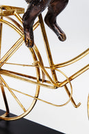 Kare - Deco Object Dog With Bicycle 44cm