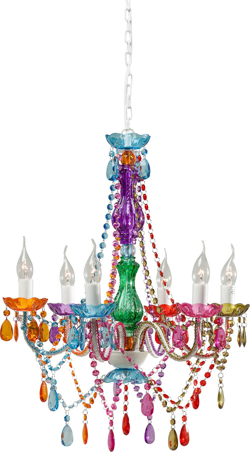 Kare - Pendant Lamp Starlight Rainbow 6-Branched