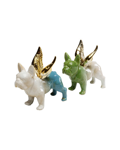 Kare - Deco Figurine Angel Wings Dog Assorted