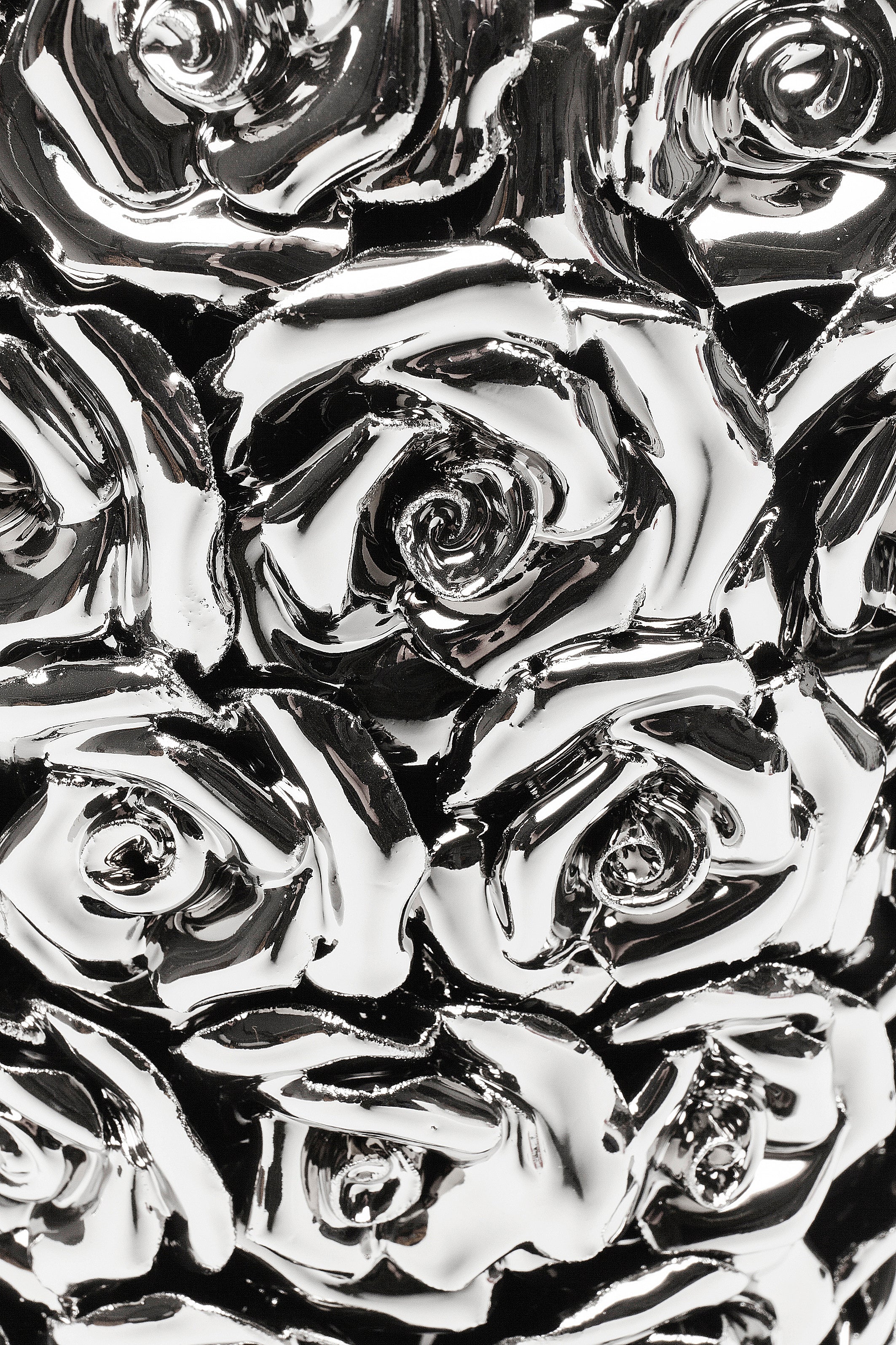 Kare - Vase Rose Multi Chrome Small