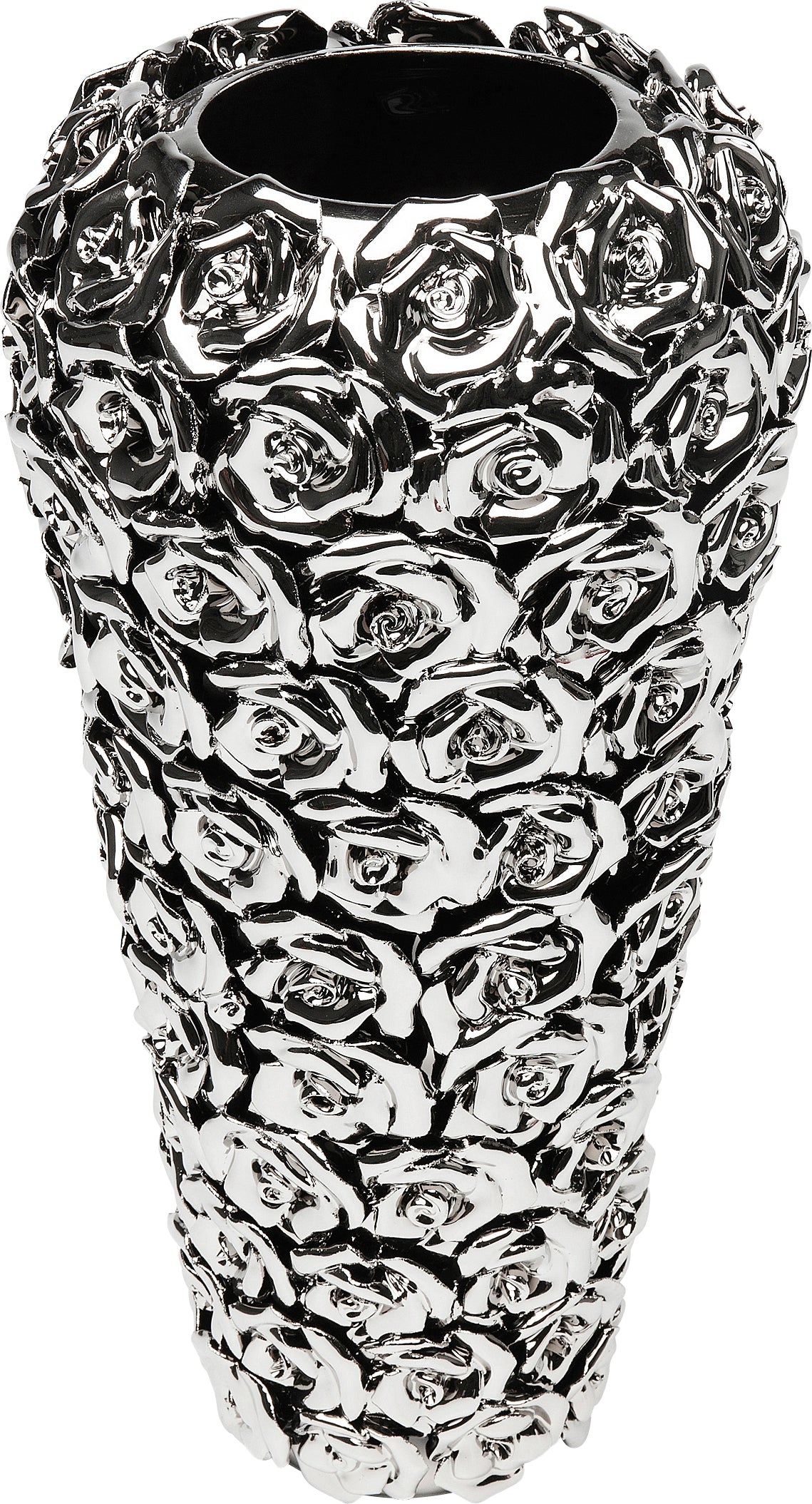 Kare - Vase Rose Multi Chrome Small
