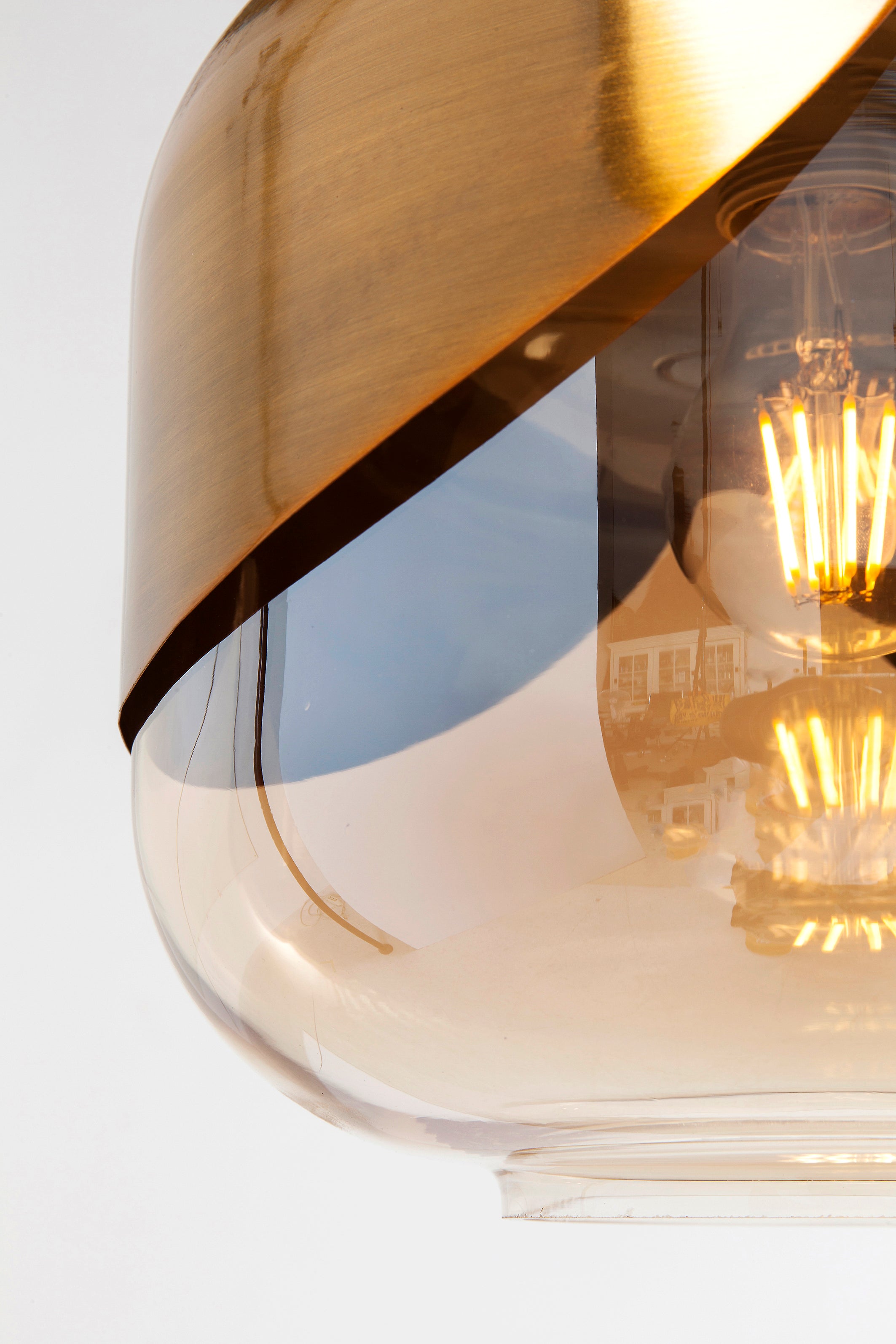 Kare - Hanging Lamp Golden Goblet Ø25cm