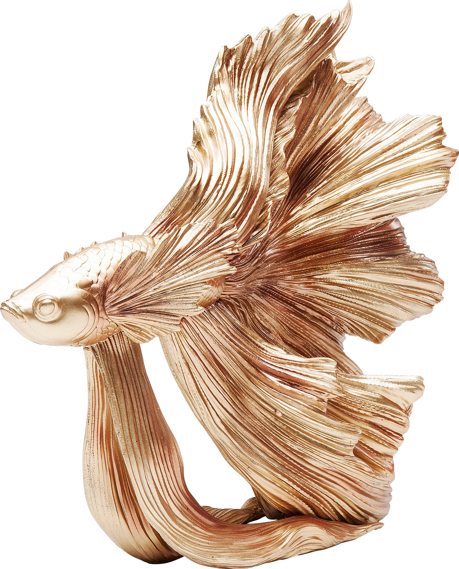 Kare - Deco Figurine Betta Fish Gold Small