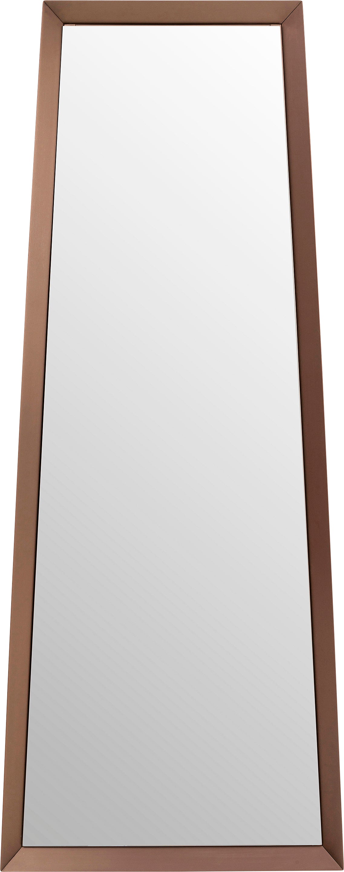 Kare - Wall Mirror Arezzo Coffee Trapez 65(45)x160cm