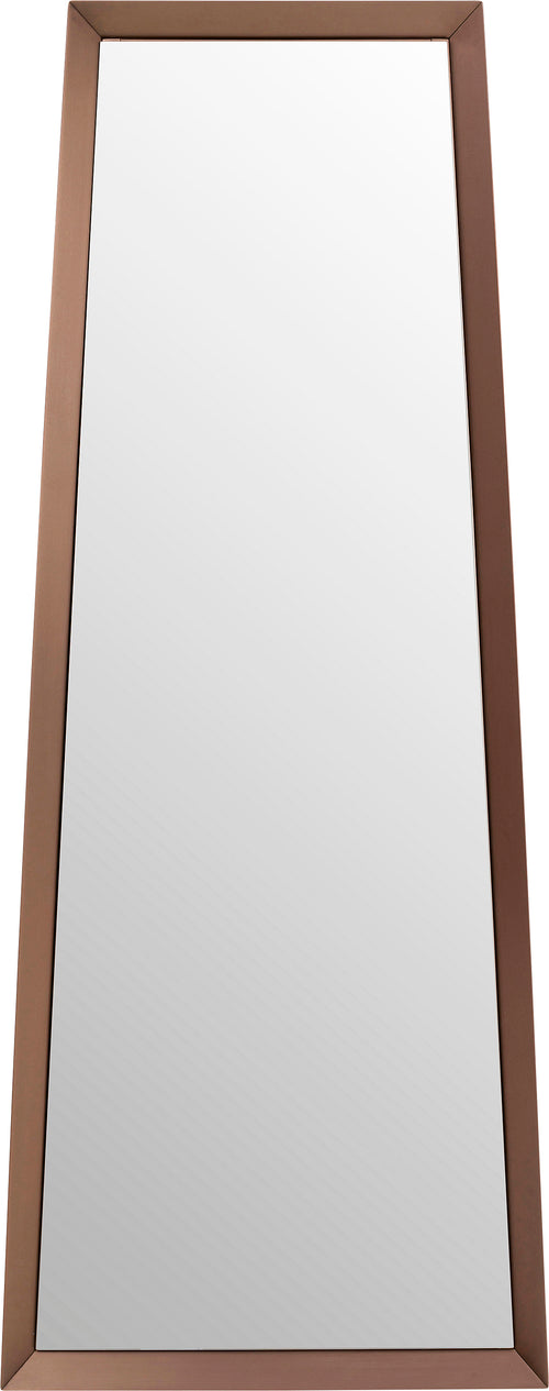 Kare - Wall Mirror Arezzo Coffee Trapez 65(45)x160cm