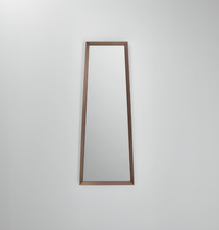 Kare - Wall Mirror Arezzo Coffee Trapez 65(45)x160cm