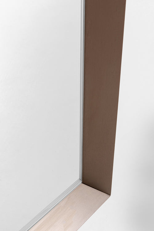 Kare - Wall Mirror Arezzo Coffee Trapez 65(45)x160cm