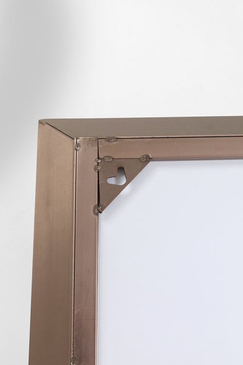 Kare - Wall Mirror Arezzo Coffee Trapez 65(45)x160cm
