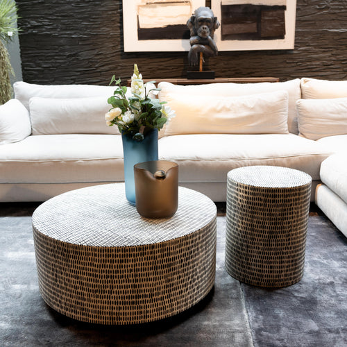 Kare - Coffee Table Piano Ø76cm