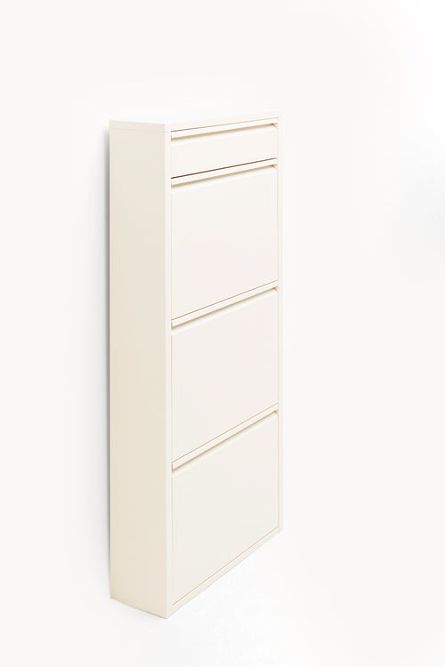 Kare - Shoe Container Caruso 3 Plus 1 Cream