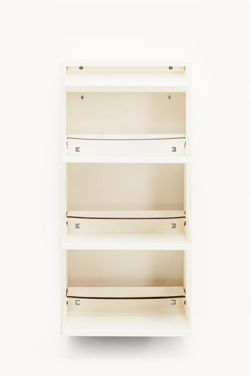 Kare - Shoe Container Caruso 3 Plus 1 Cream