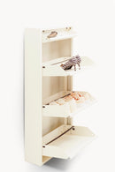 Kare - Shoe Container Caruso 3 Plus 1 Cream