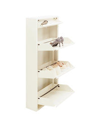 Kare - Shoe Container Caruso 3 Plus 1 Cream
