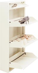 Kare - Shoe Container Caruso 3 Plus 1 Cream