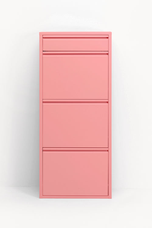 Kare - Shoe Container Caruso 3 Plus 1 Rosa