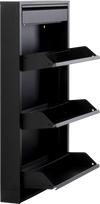 Kare - Shoe Container Caruso 3 Plus 1 Black (MO)