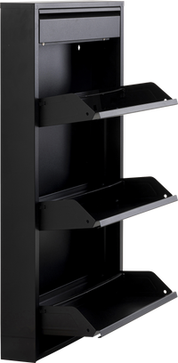 Kare - Shoe Container Caruso 3 Plus 1 Black (MO)
