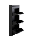 Kare - Shoe Container Caruso 3 Plus 1 Black (MO)