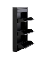 Kare - Shoe Container Caruso 3 Plus 1 Black (MO)