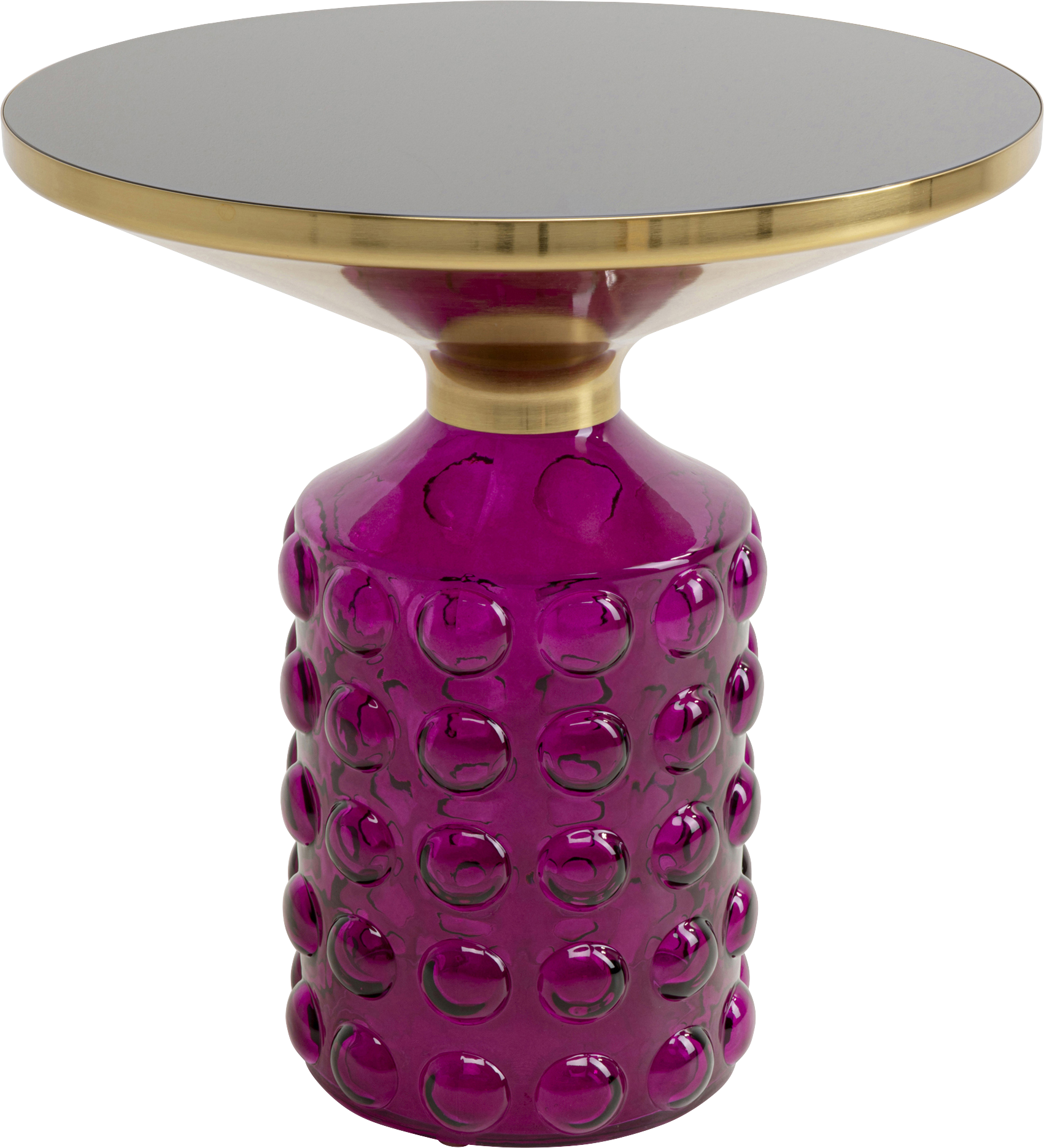 Kare - Side Table Lola Purple Ø50cm