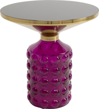 Kare - Side Table Lola Purple Ø50cm