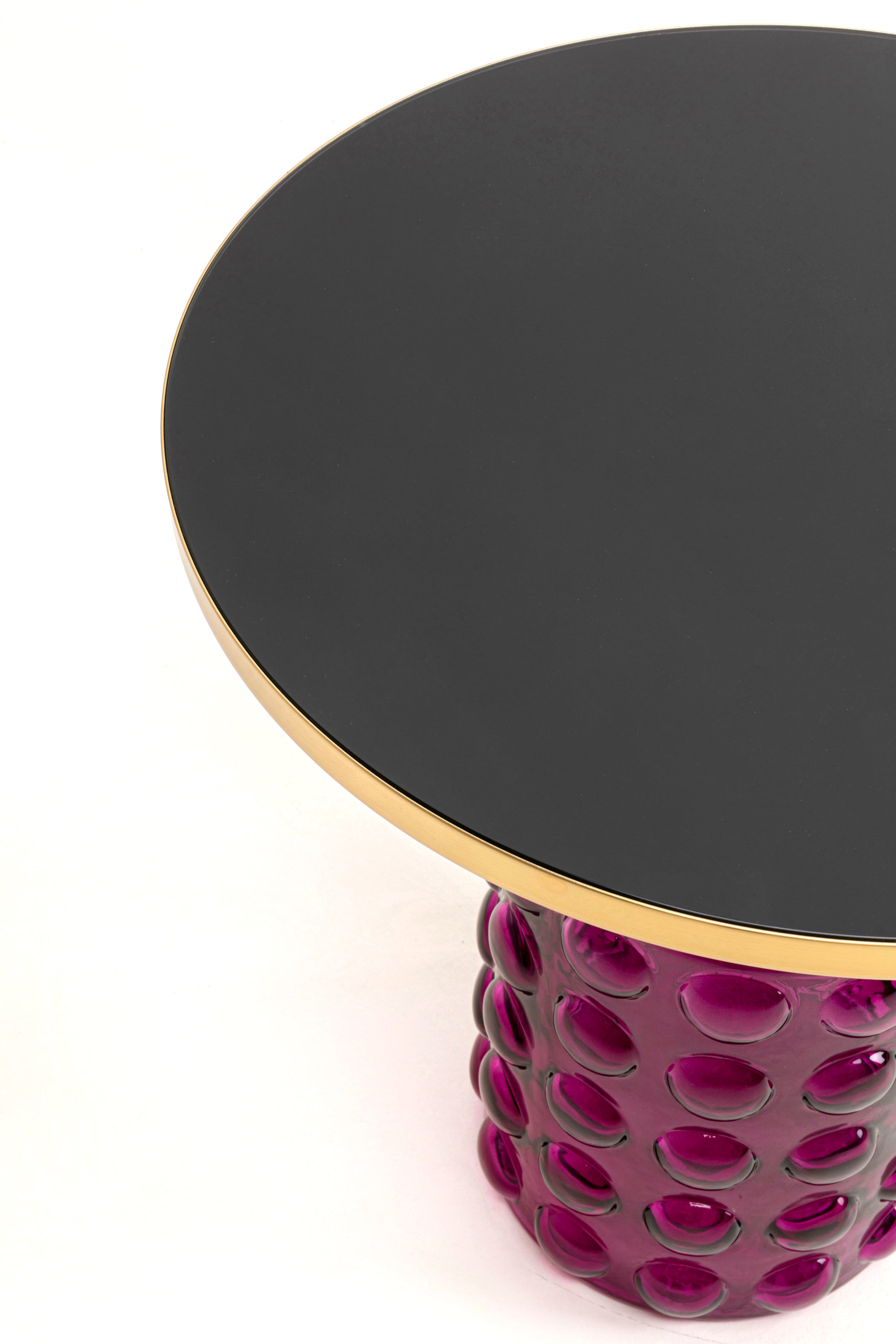Kare - Side Table Lola Purple Ø50cm