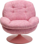 Kare - Swivel Armchair Cosy Pink