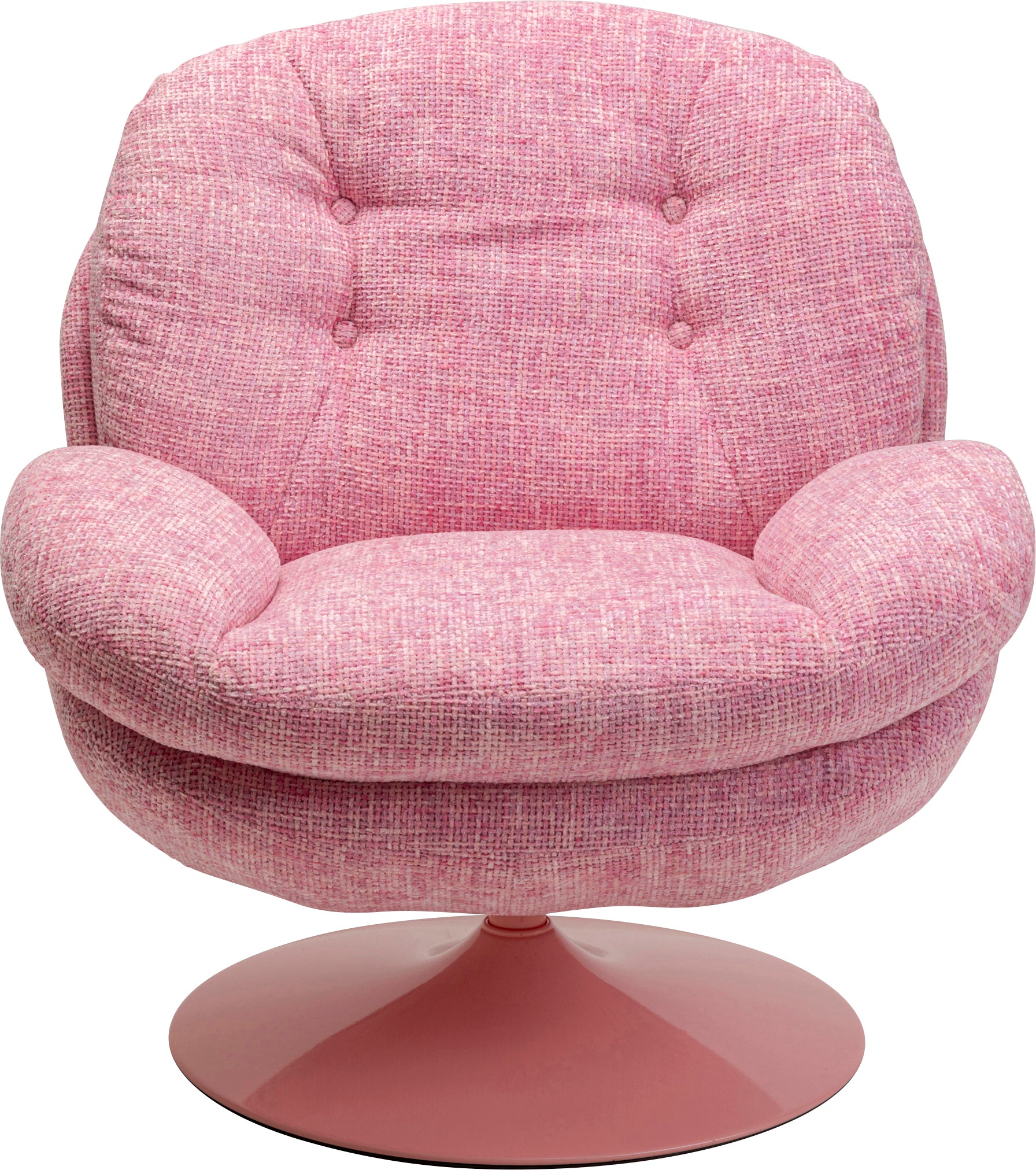 Kare - Swivel Armchair Cosy Pink