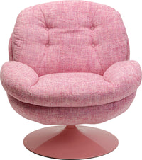 Kare - Swivel Armchair Cosy Pink