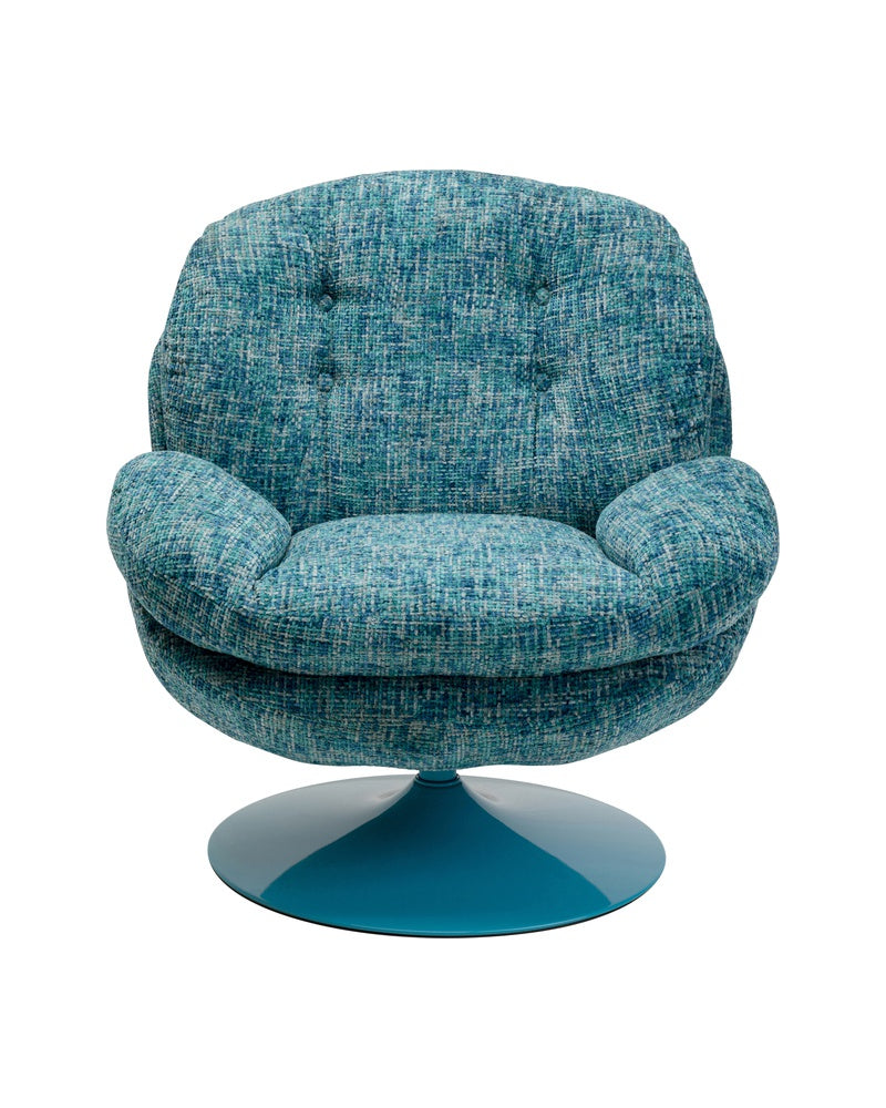 Kare - Swivel Armchair Cosy Blue