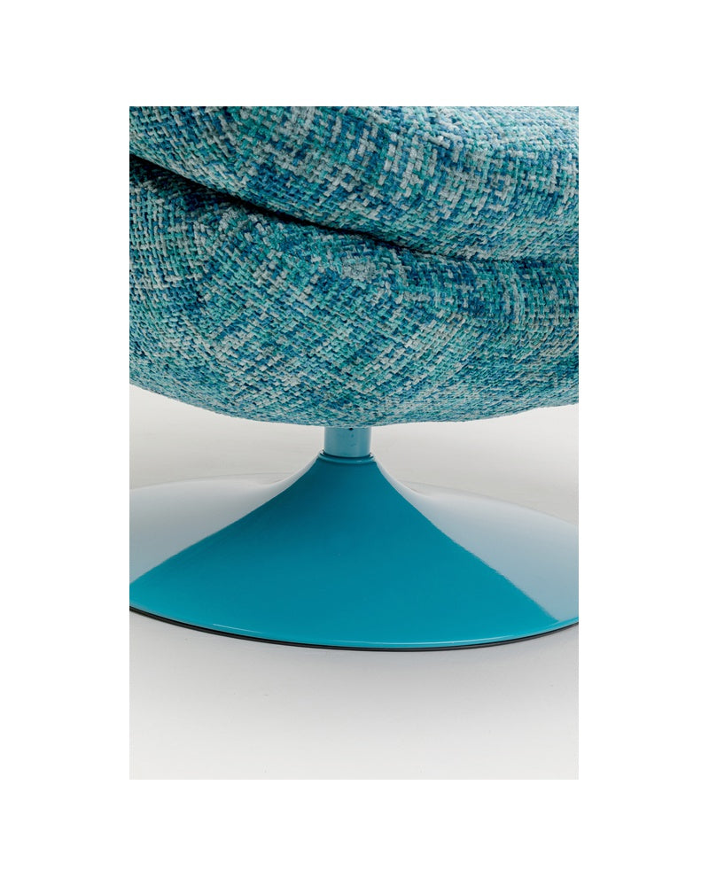 Kare - Swivel Armchair Cosy Blue