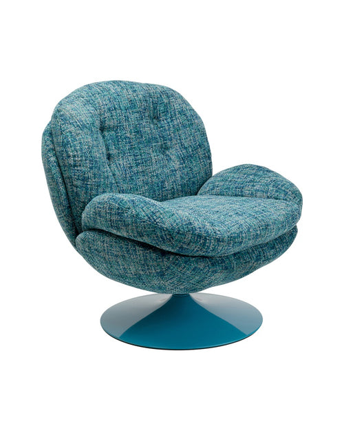 Kare - Swivel Armchair Cosy Blue