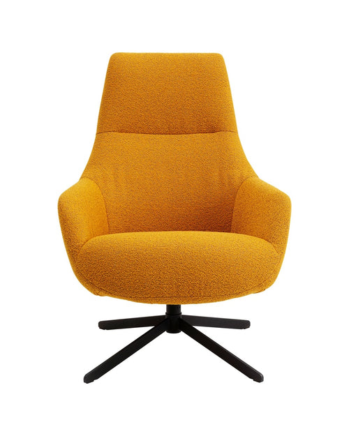 Kare - Swivel Armchair Mimi Yellow